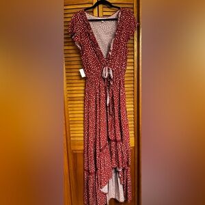 Polka Dot Dress - Red and White